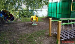 Внешняя комплектация детских садов (теневые навесы, входной блок, песочницы, спортплощадка)